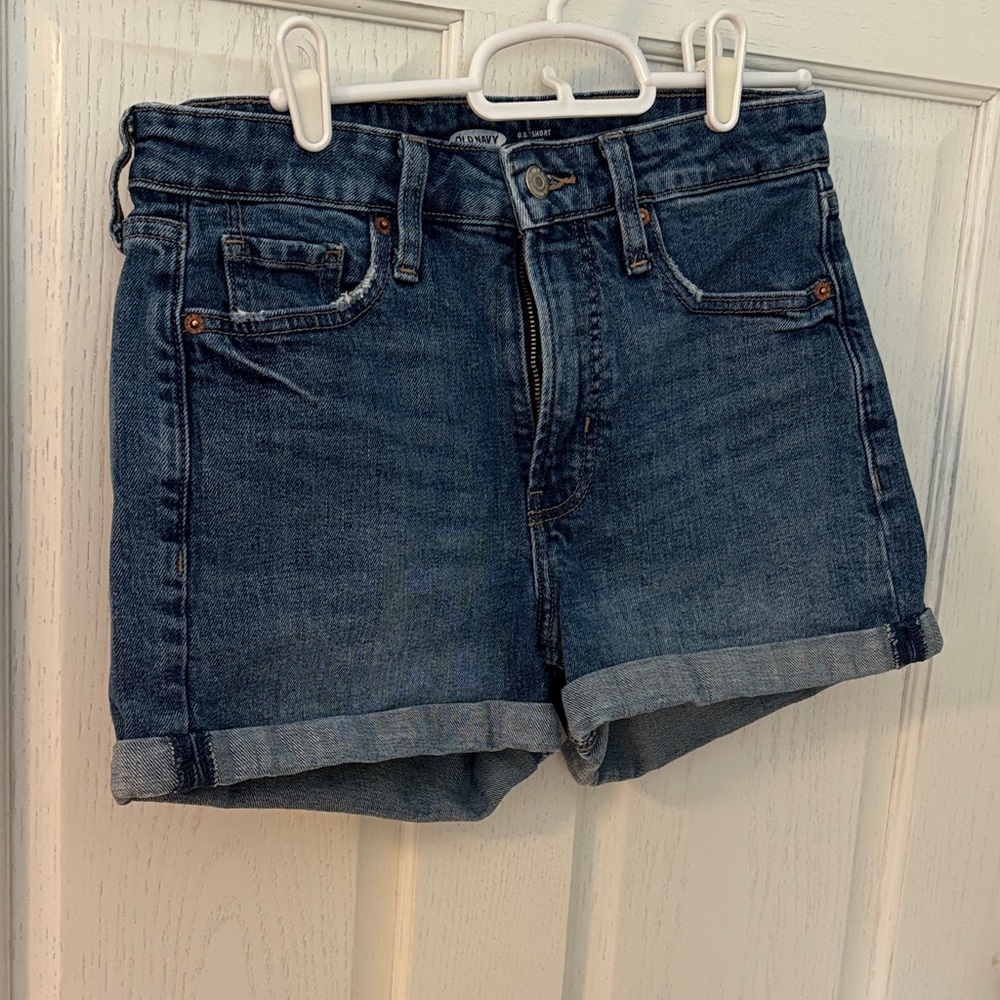 Old Navy High Rise Blue Jean Shorts